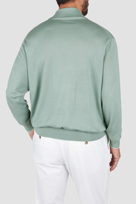 поло  от бренда paul&shark вид слева