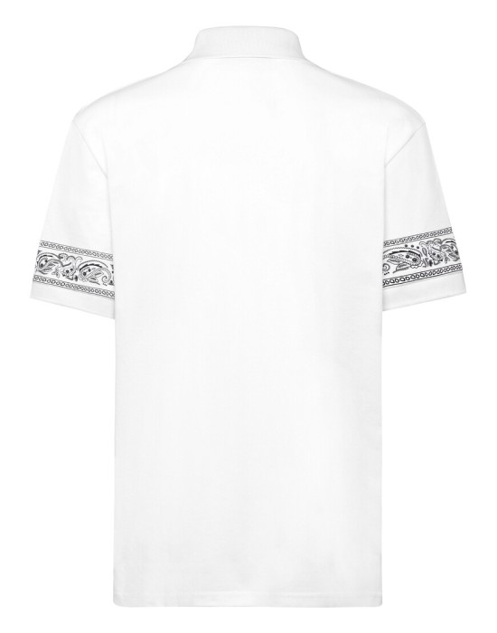 поло  от бренда philipp plein вид слева