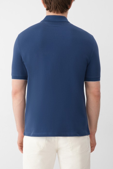 поло  от бренда brunello cucinelli вид слева