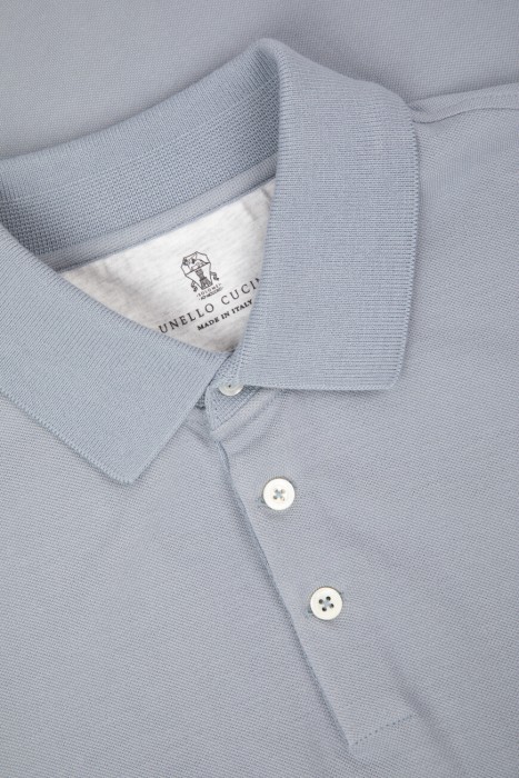 поло  из хлопка спереди