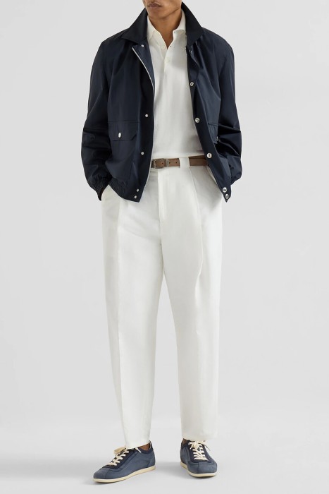 поло  из хлопка спереди