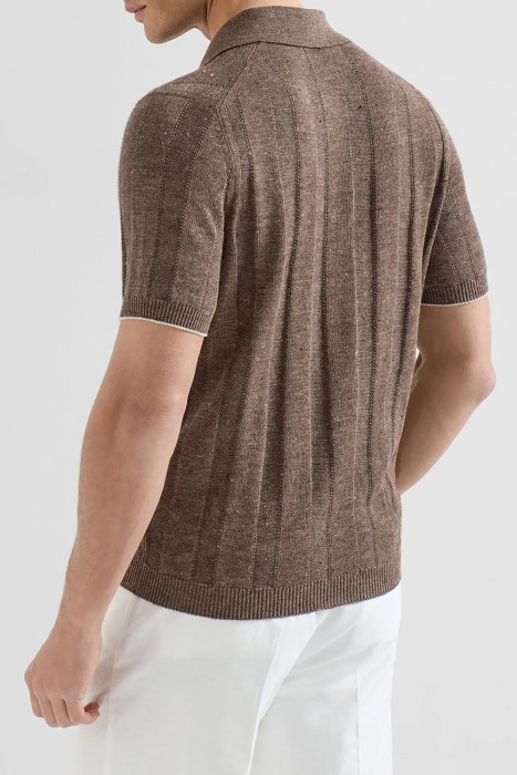 поло  от бренда brunello cucinelli вид слева