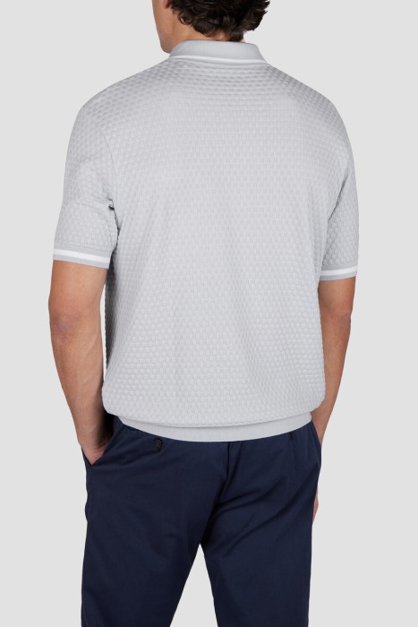 поло  от бренда paul&shark вид слева