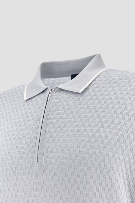 поло  из хлопка спереди