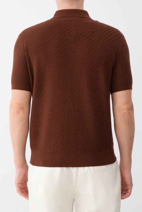 поло  от бренда brioni вид слева