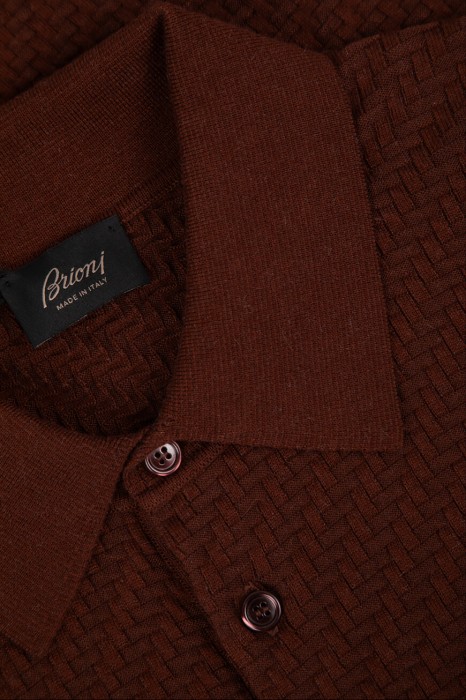 поло  из хлопка спереди