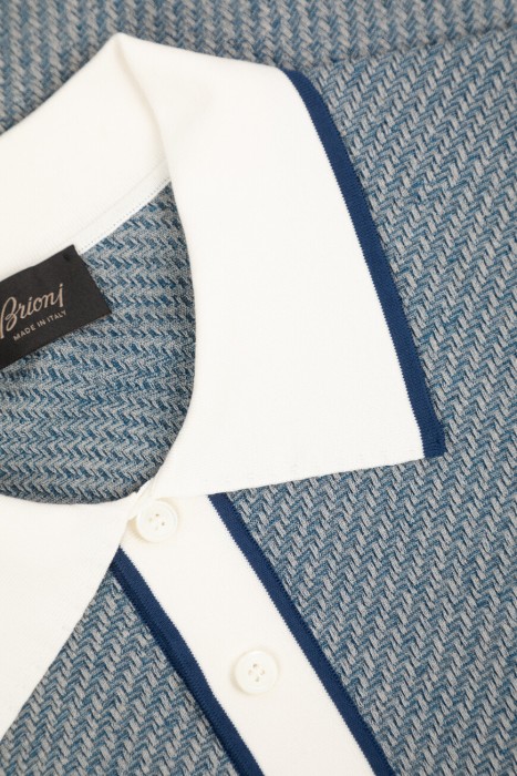 поло  из хлопка спереди