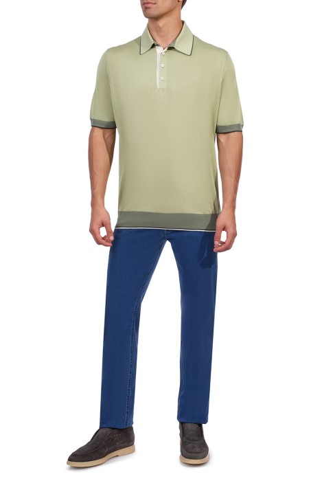 поло  от бренда stefano ricci вид слева