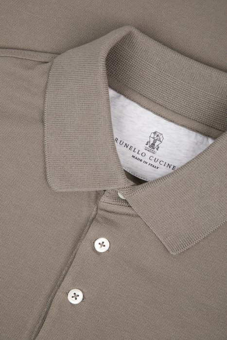 поло  из хлопка спереди