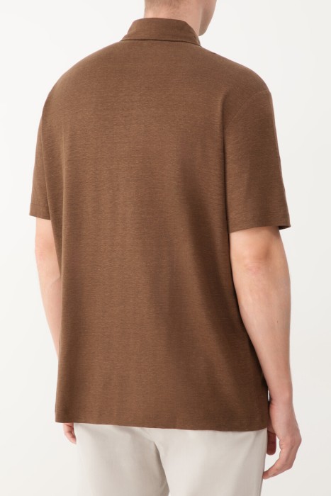 поло  от бренда emiliano zapata вид слева