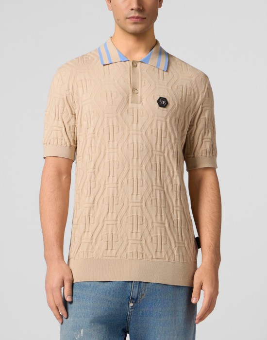 поло  от бренда philipp plein вид слева