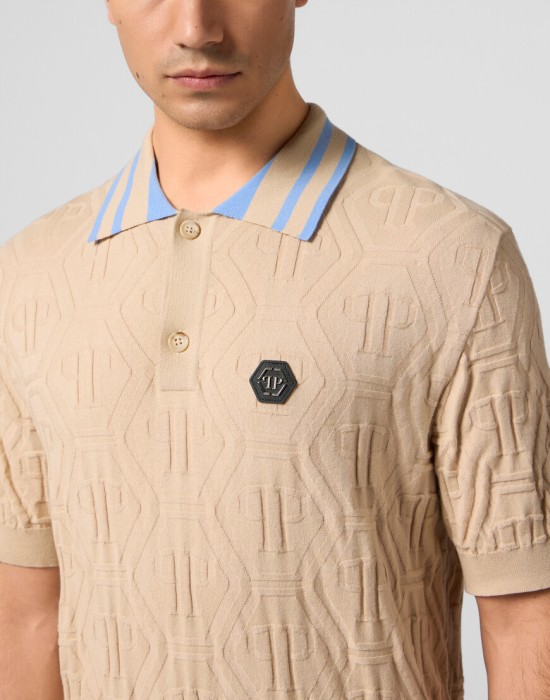 поло  из проверенных материалов спереди