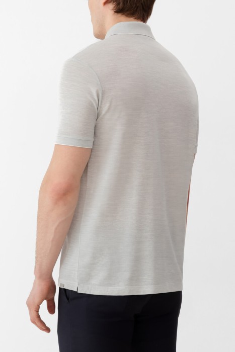 поло  от бренда paul&shark вид слева