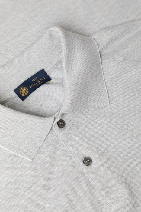 поло  из хлопка спереди