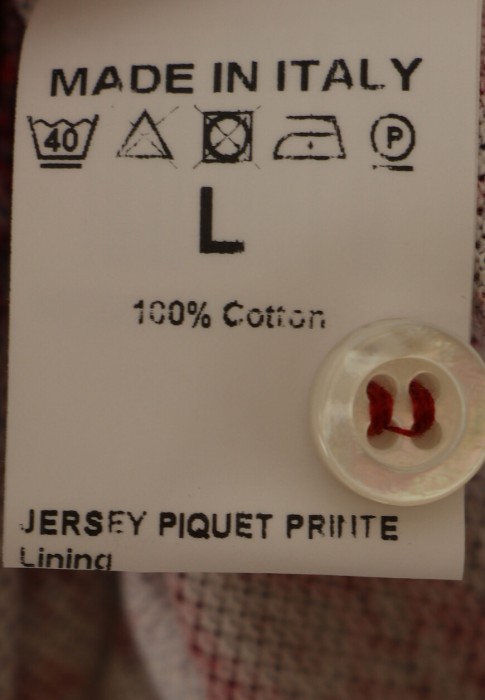 поло  из проверенных материалов спереди