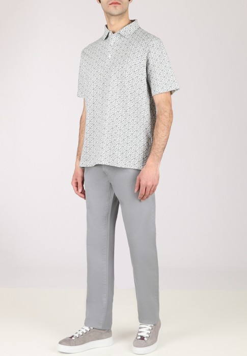 поло  от бренда isaia вид слева