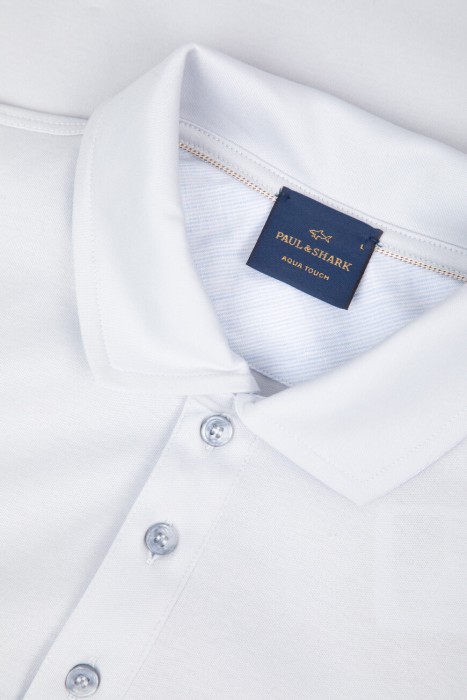 поло  из хлопка спереди