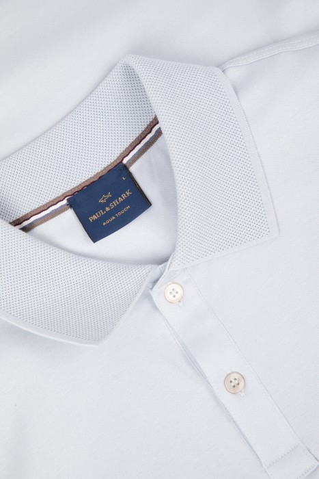 поло  из хлопка спереди