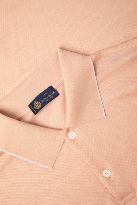 поло  из хлопка спереди