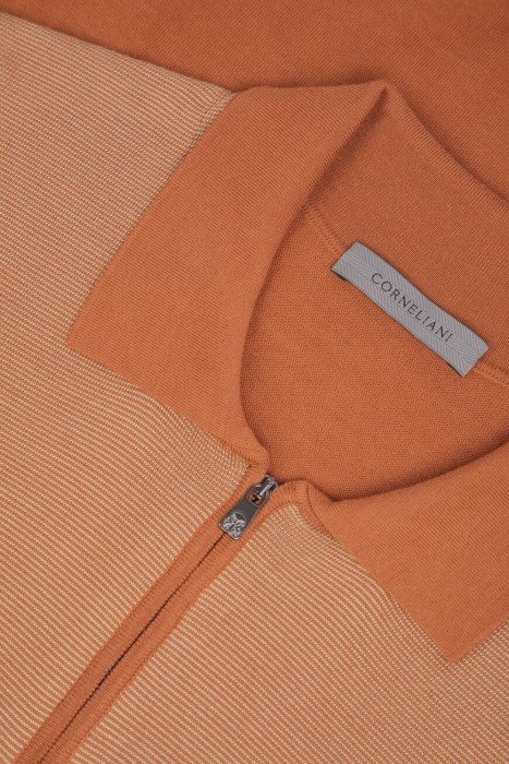 поло  из хлопка спереди