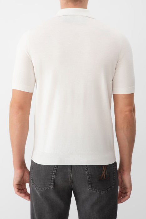 поло  от бренда zilli вид слева