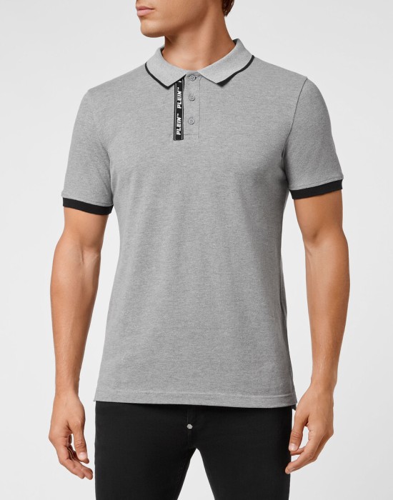 поло  от бренда philipp plein вид слева