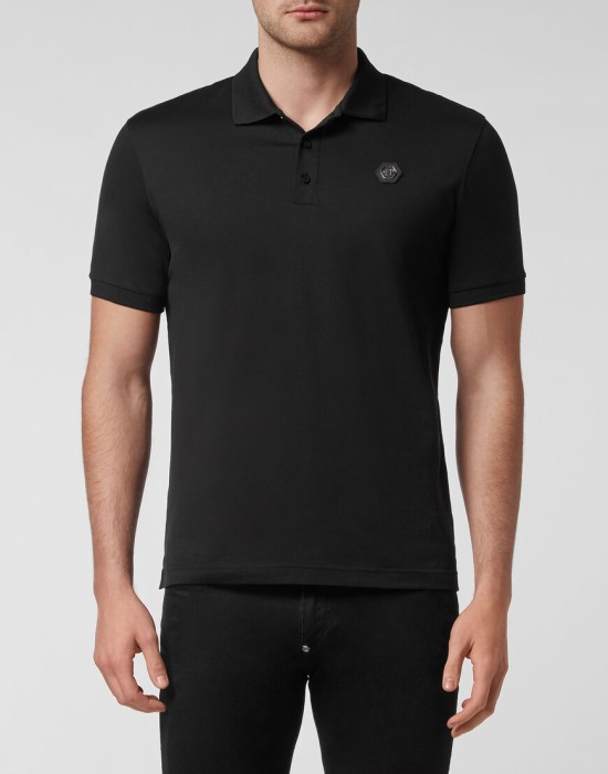 поло  от бренда philipp plein вид слева