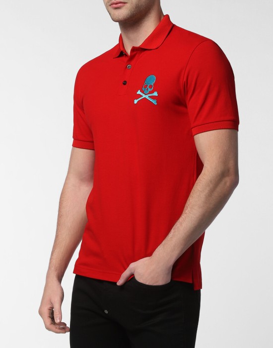 поло  от бренда philipp plein вид слева