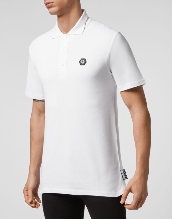 поло  от бренда philipp plein вид слева