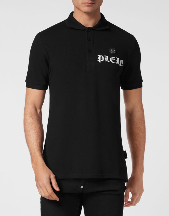 поло  от бренда philipp plein вид слева