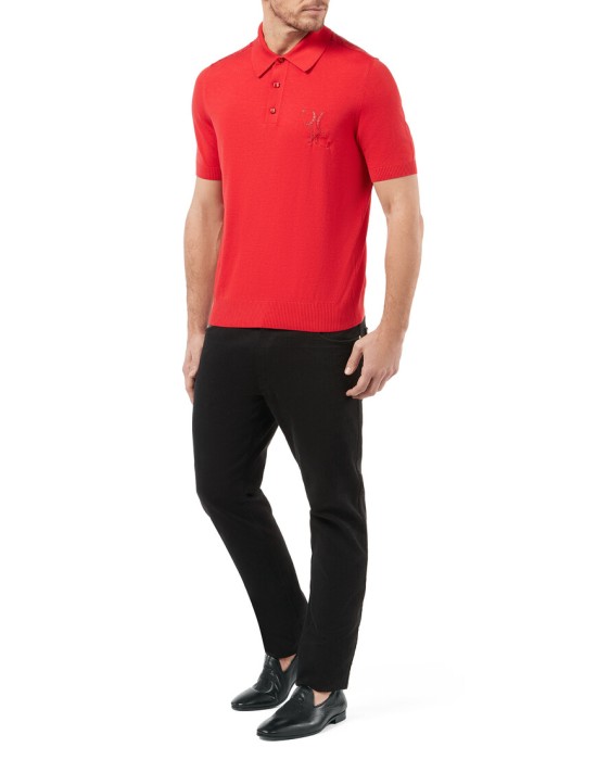 поло  из италии вид сбоку