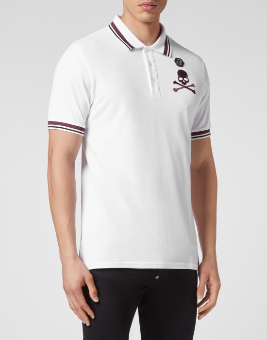 поло  от бренда philipp plein вид слева