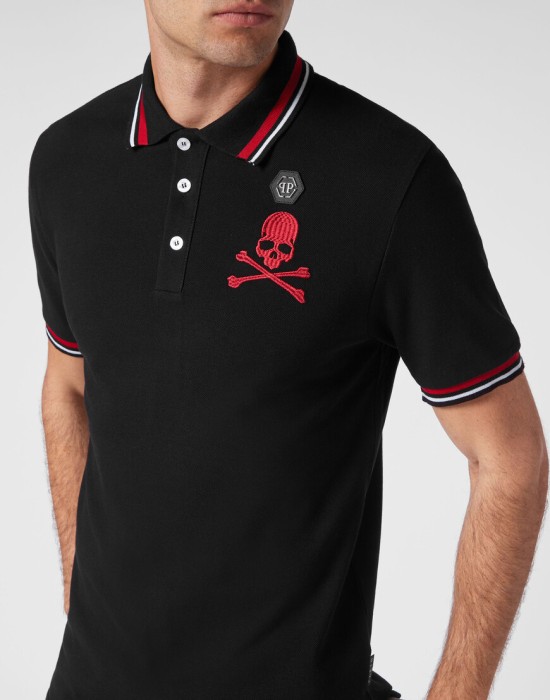 поло  из проверенных материалов спереди