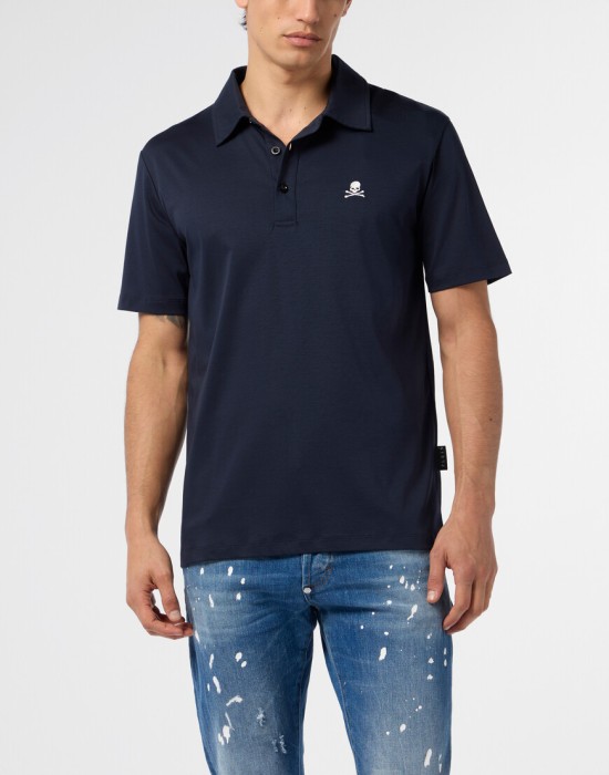 поло  от бренда philipp plein вид слева