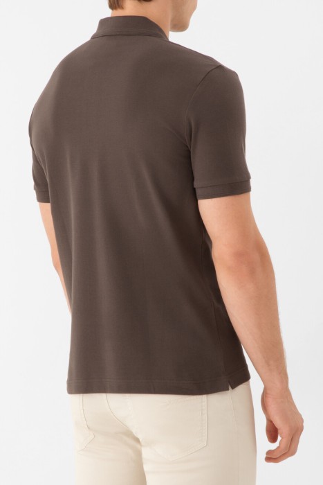 поло  от бренда corneliani вид слева