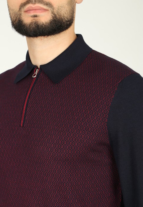 Товар бордового цвета с внутренней стороны