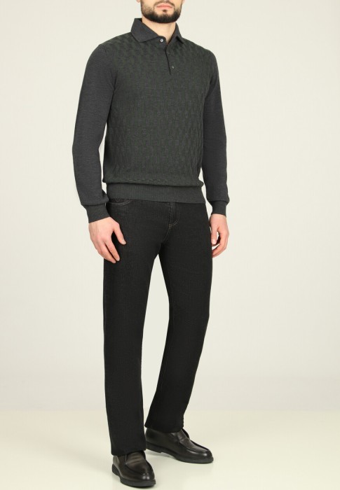поло  от бренда corneliani вид слева