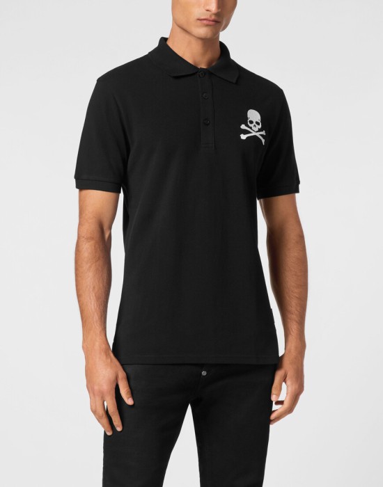 поло  от бренда philipp plein вид слева