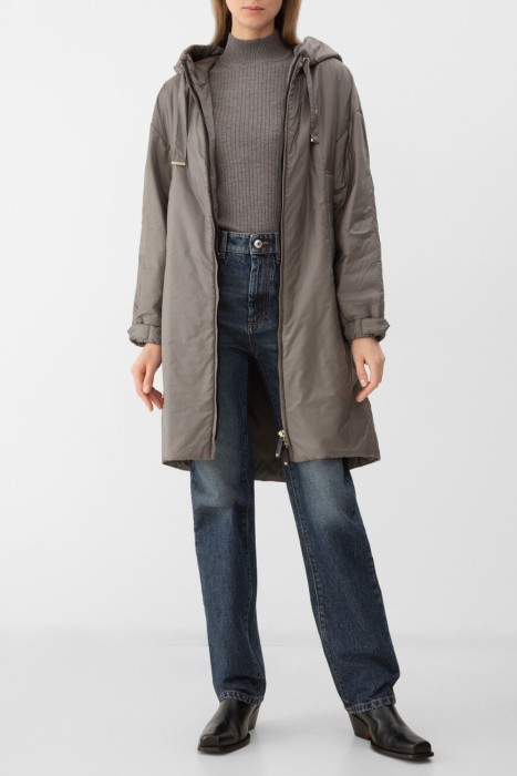 полупальто  из проверенных материалов спереди