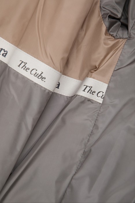 полупальто  для взрослого возраста с изнаночной стороны