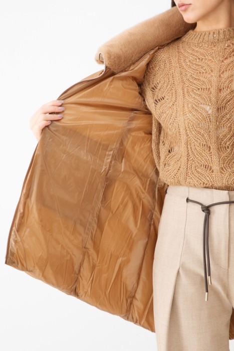 полупальто  универсального стиля с лицевой стороны