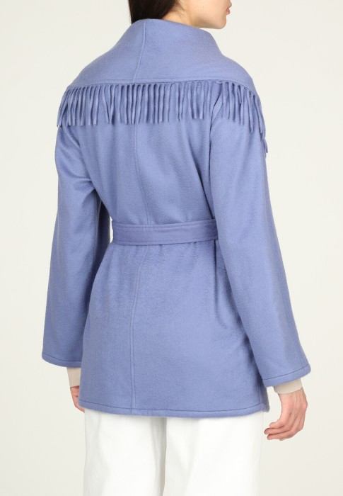 полупальто  из италии вид сбоку