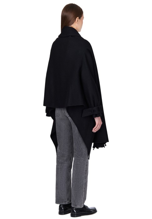 полупальто  из италии вид сбоку