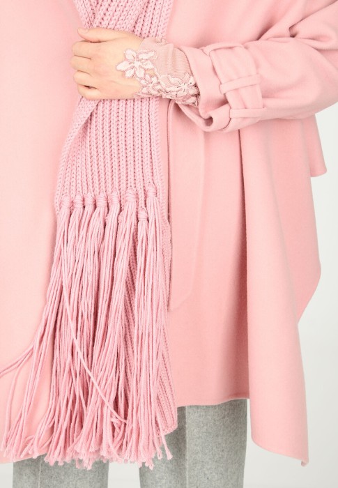 полупальто  из италии вид сбоку