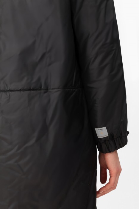 полупальто  из шерсти спереди