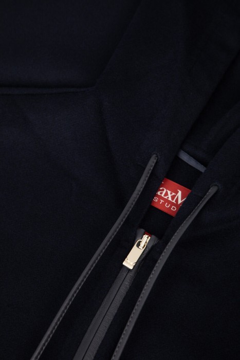 полупальто  из кожи спереди