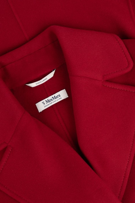 полупальто  для взрослого возраста с изнаночной стороны