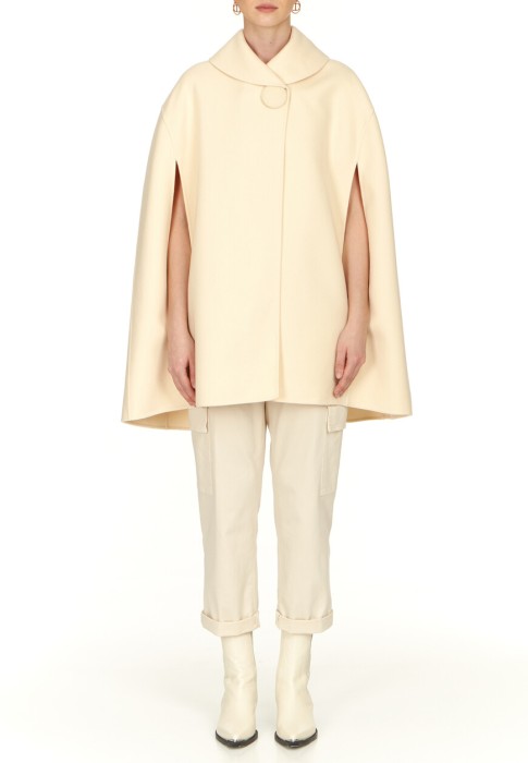 пончо  от бренда jil sander вид слева