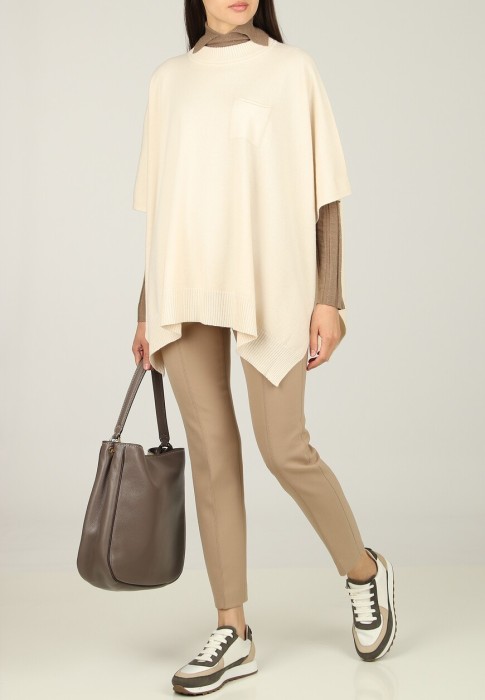 пончо  от бренда peserico вид слева