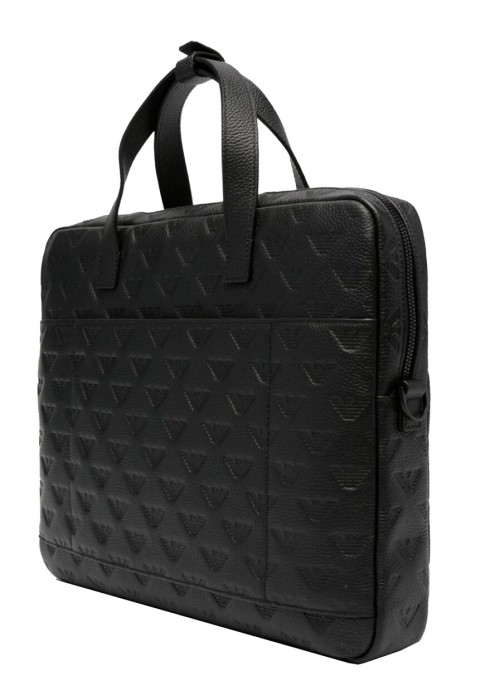 портфель  от бренда emporio armani вид слева